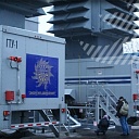 Торжественное мероприятие в честь ввода в эксплуатацию 10 МГТЭС (площадка вблизи подстанции 110 кВ № 617 «Новосырово», Московская область, 4 декабря 2007 года)