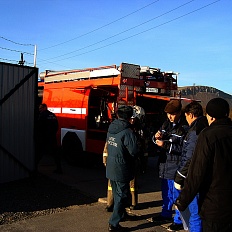 Противопожарная и противоаварийная тренировка персонала ОП «Мобильные ГТЭС Тыва»