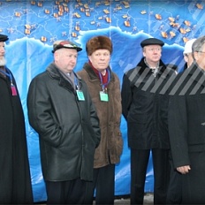 Торжественное мероприятие в честь ввода в эксплуатацию 10 МГТЭС (площадка вблизи подстанции 110 кВ № 617 «Новосырово», Московская область, 4 декабря 2007 года)