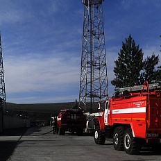 В Обособленном подразделении «Мобильные ГТЭС Тыва» 14 сентября 2012 года прошла противоаварийная и противопожарная тренировка